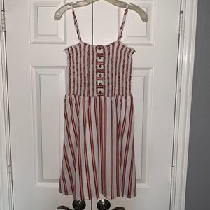 As U wish striped spaghetti striped dress. Size S.